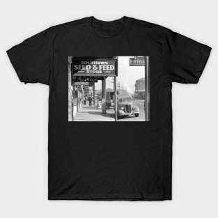 New Orleans Sidewalk, 1935. Vintage Photo T-Shirt